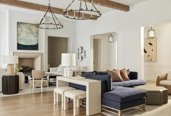 Darlana Large chandelier by Chapman & Myers Visual Comfort brand