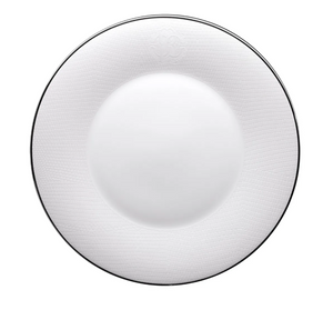 Talerz obiadowy Roberto Cavalli Home, z kolekcji Lizzard (Platin)