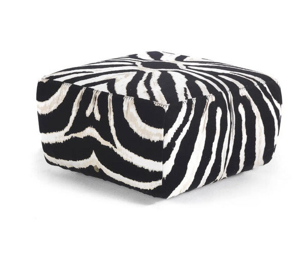 Hamptons 2 Pouf by Roberto Cavalli Home Interiors