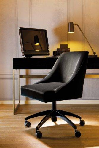 Dom Edizioni Vicky Wheels swivel chair