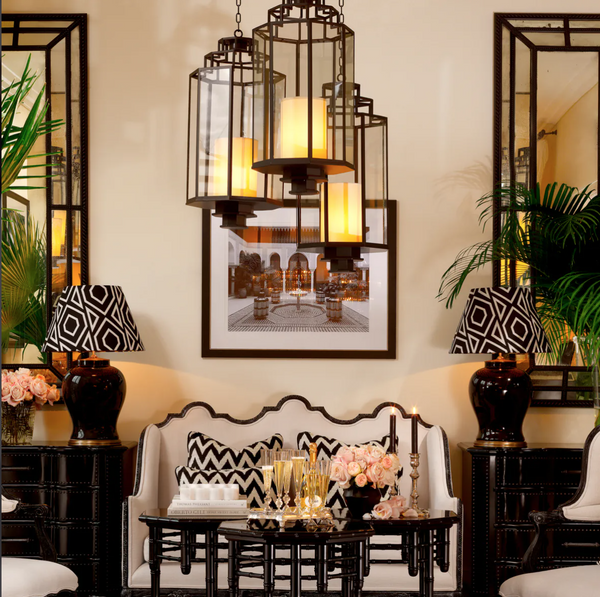 Monticello L pendant lamp by Eichholtz