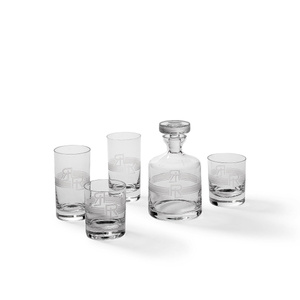 Ralph Lauren Home Garrett Crystal Set of Two Glasses