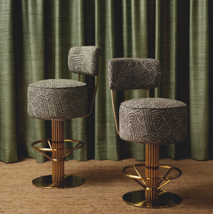 Carleton countertop bar stool by Eichholtz