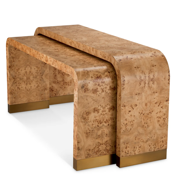 Eichholtz Quinton console table, a set of two