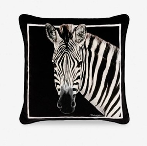 Dolce&Gabbana velvet cushion, DNA collection