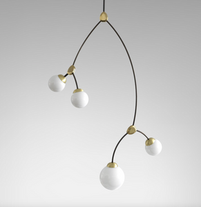 Ivy chandelier by CTO Lighting