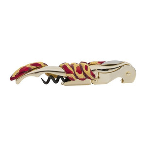 Roberto Cavalli Home Snake Red wine corkscrew 