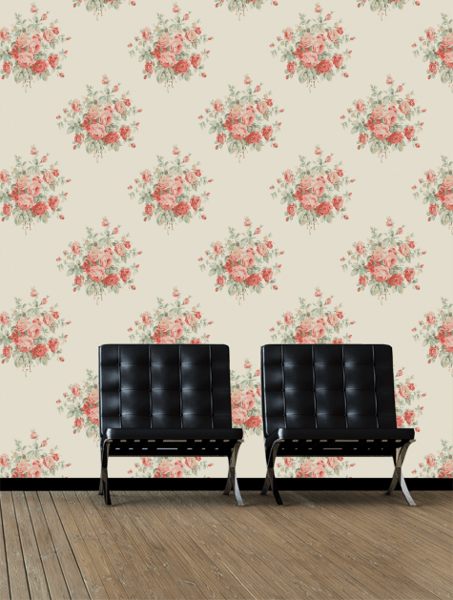 Tapeta Wainscott Floral Ralph Lauren Home, z kolekcji Signature Floral Papers