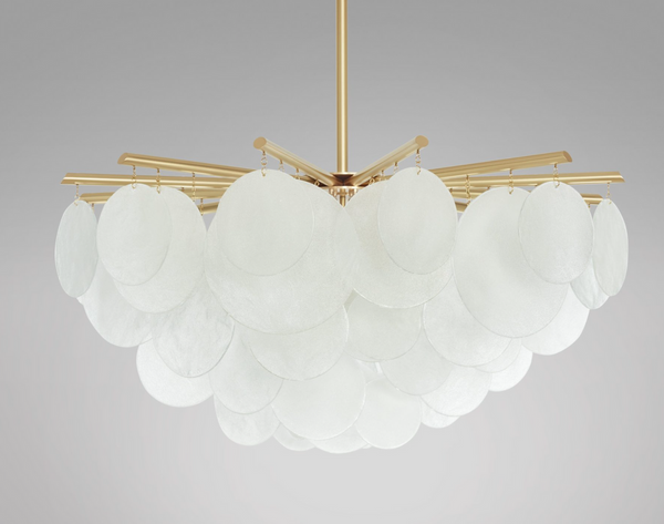 Nimbus Round Chandelier by CTO Lighting