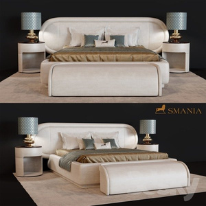 Smania James bed