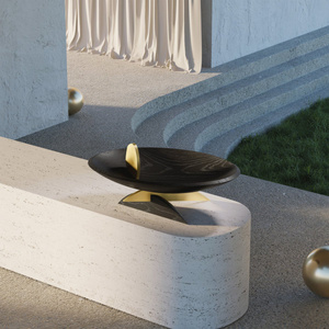 Leaf Oval L'Objet bowl, from the Kelly Behun collection