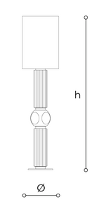 Lampa podłogowa Matilda marki Italamp