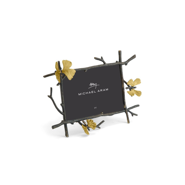 Photo frame by Michael Aram, from the Butterfly Ginkgo collection