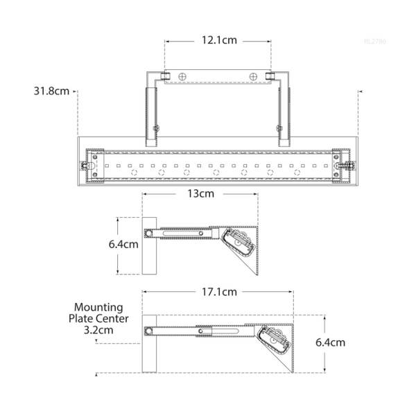 Kinkiet Langham Small marki Ralph Lauren Home