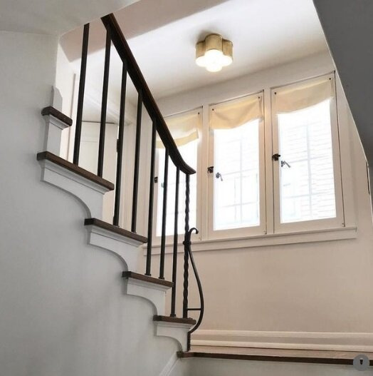 Plafon Alexa Hampton Basil Flush Mount-small marki Visual Comfort