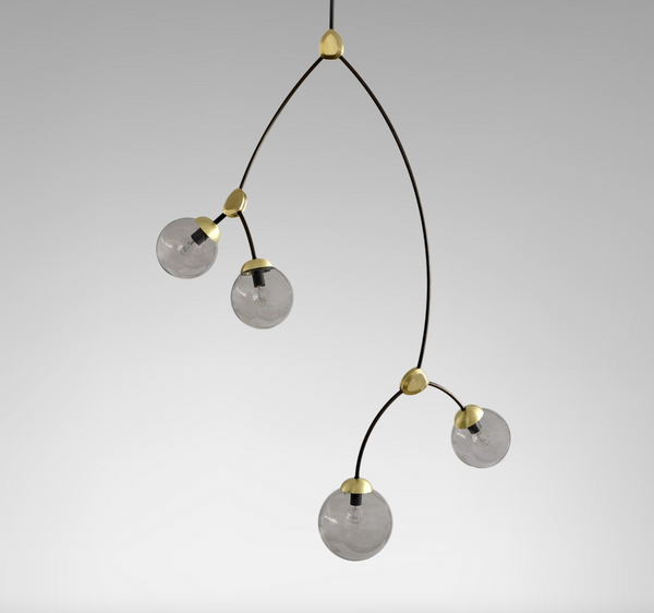 Ivy chandelier by CTO Lighting