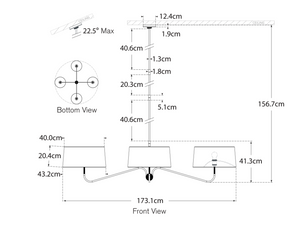 Canto Grande chandelier designed by Thomas O'Brien Bryant Large Billiard pendant lamp by Thomas O'Brien by Visual Comfort Bryant Large Billiard pendant lamp by Thomas O'Brien by Visual Comfort