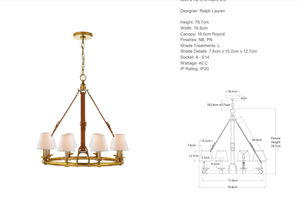 Ralph Lauren Home Westbury Chandelier