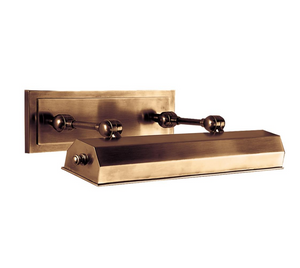 Square Tube Single wall lamp by Chapman & Myers