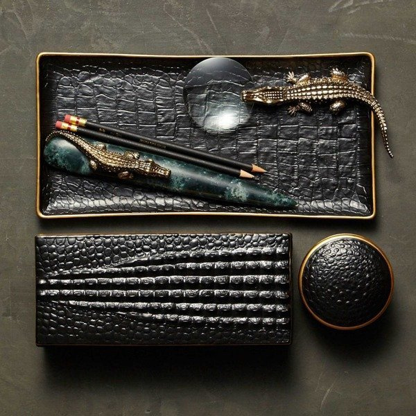 L'Objet Crocodile collection office box