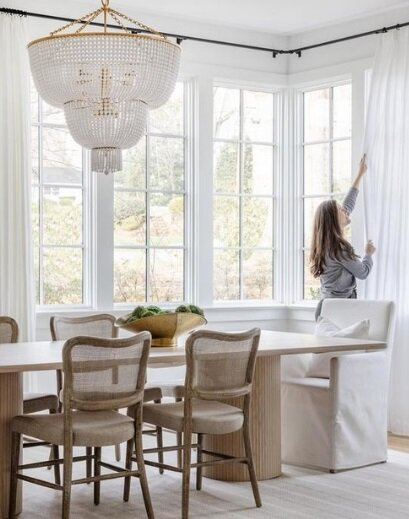 Jacqueline chandelier by Aerin design by Visual Comfort