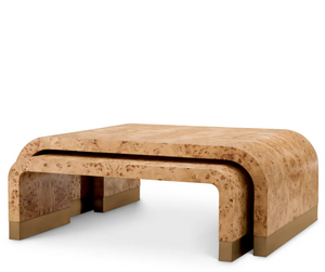 Quinton coffee table by Eichholtz set of two