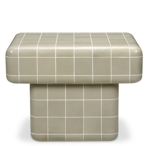 Vitalis garden side table by Eichholtz