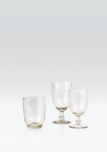 Armani Casa wine glass, from the Loulou collection