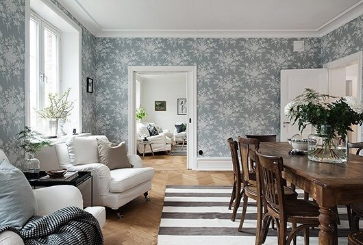 Vintage Dauphine Ralph Lauren Home wallpaper, from the Signature Papers collection