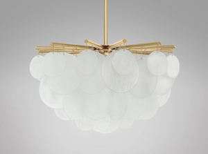 Nimbus Round Chandelier by CTO Lighting