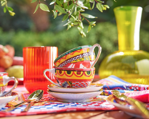 Zestaw sześciu łyżeczek do kawy Dolce&Gabbana, Carretto