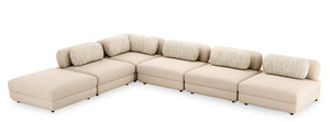 Grand Avenue modular sofa - pouffe by Eichholtz