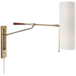 Aerin Frankfort Articulating wall lamp by Visual Comfort