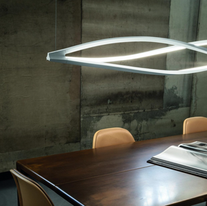 The Wind Horizontal pendant lamp by Nemo Lighting