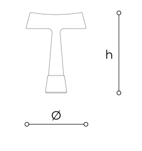 Teco table lamp by Italamp