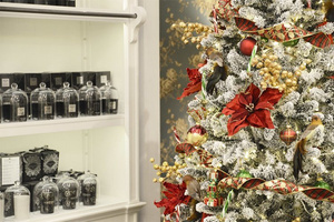 Christmas ornament-candle with clip