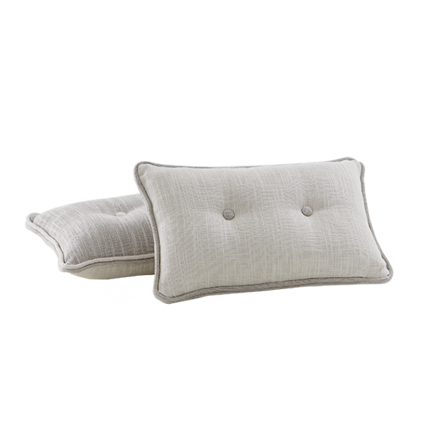 Decorative pillow in beige color