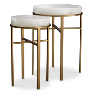 Set of two Hoxton tables from Eichholtz