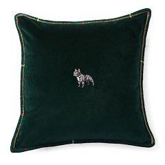 Ralph Lauren Home decorative pillow with French bulldog
