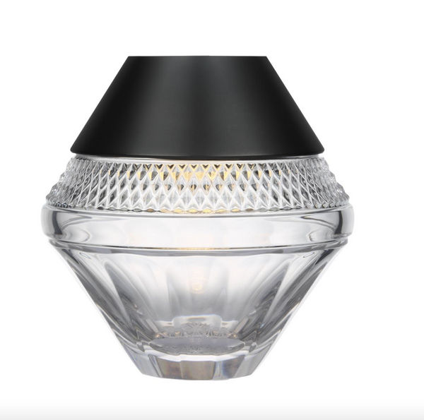 Copper Coast 5" rechargeable table lamp by Waterford