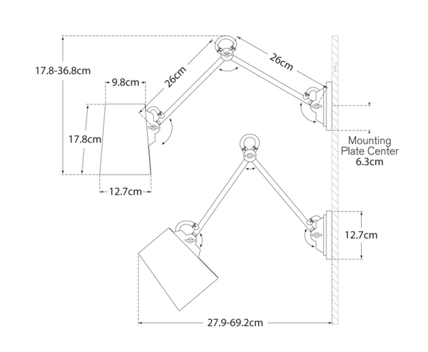 Kinkiet Benton marki Ralph Lauren Home