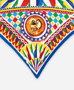 Dolce&Gabbana Carretto Siciliano linen cushion