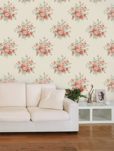 Tapeta Wainscott Floral Ralph Lauren Home, z kolekcji Signature Floral Papers