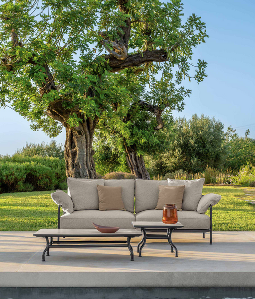 Capri two-seater sofa by Talenti