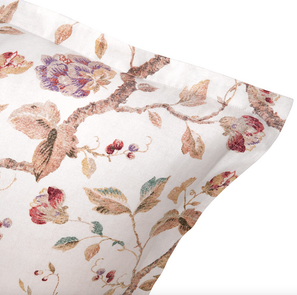 Ralph Lauren Home pillowcase, from the Elsie (Cream) collection