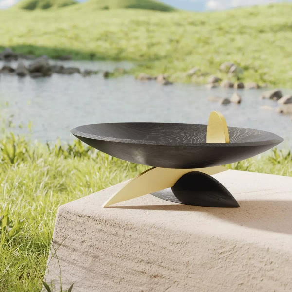 Leaf Oval L'Objet bowl, from the Kelly Behun collection