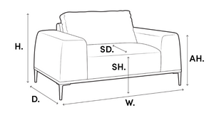 Fotel Accent Chair Roumier  marki Eichholtz