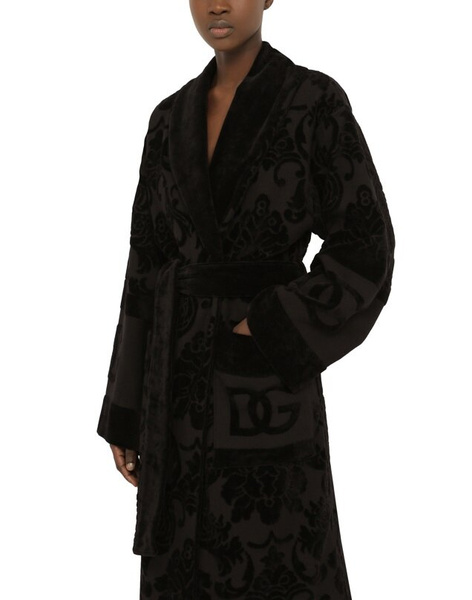 Dolce&Gabbana bathrobe, DG logo