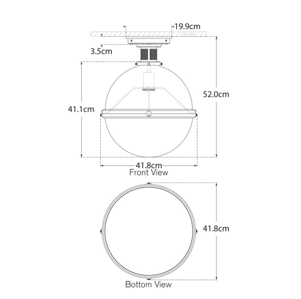 McCarren Large plafond by Ralph Lauren Home