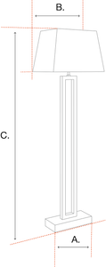 Lampa podłogowa Eichholtz Condo